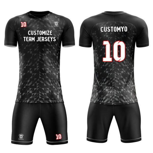 Custom Soccer Team Jerseys kits Full Sublimated Team name Player Names,Logo and Numbers  898