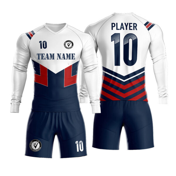 Custom Full Sublimation Soccer Uniform & goalkeeper jerseys online add with your team name ,logo and number.